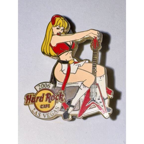 LOT 25 HARD ROCK CAFE Pins Staff Girls Guitar Holiday Anniversary US WORLDWIDE - Picture 8 of 16